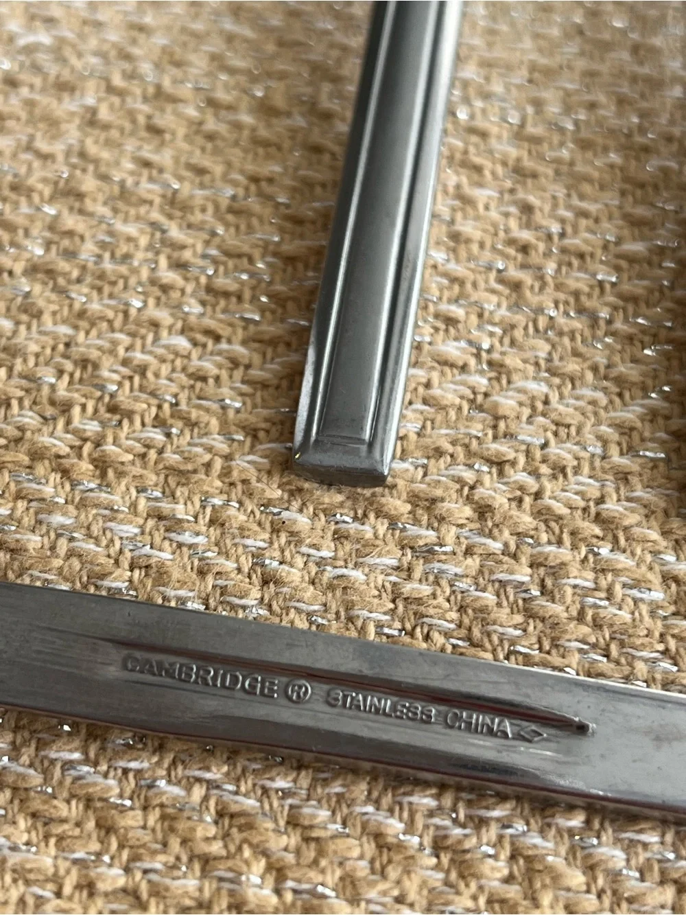 CAMBRIDGE Royal Suttan Sand (Stainless) Teaspoons (6) *